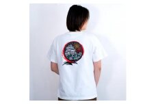 岡崎市 マンホールTシャツ 白 Mサイズ【1473515】