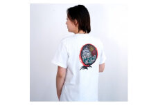 岡崎市 マンホールTシャツ 白 Lサイズ【1473516】