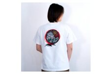 岡崎市 マンホールTシャツ 白 XLサイズ【1473520】