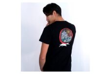 岡崎市 マンホールTシャツ 黒 Mサイズ【1473527】