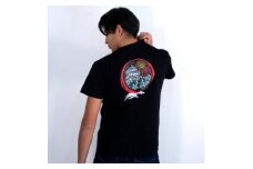 岡崎市 マンホールTシャツ 黒 Sサイズ【1473522】