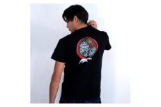 岡崎市 マンホールTシャツ 黒 XLサイズ【1473536】