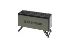 ＜GEAR MISSION＞二次燃焼焚火台「BF-GM1(オリーブグリーン)」【1546714】