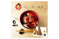 炭火手焼き☆三河一色産うなぎ蒲焼　2尾　うなぎ十楽【1581887】