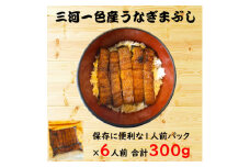 炭火手焼き☆三河一色産 ひつまぶし きざみうなぎ蒲焼  6人前【1588973】