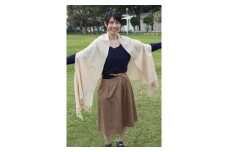 [20-10] Owarishima(尾張縞)大判ストールオーガニックコットン（１枚）
