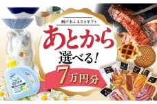 【あとから選べる】愛知県瀬戸市ふるさとギフト 寄附7万円分 あとからセレクト / 選べるギフト / あとからギフト / 瀬戸市 /  瀬戸市ふるさと納税 [BBZZ005]