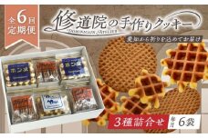 【全6回定期便】修道院の伝統的な手作りクッキー　詰合せ(中箱) / お菓子 ガレット 焼き菓子 スイーツ 洋菓子 / 瀬戸市 / ドミニカン・アトリエ [BBAP025]