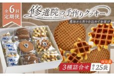 【全6回定期便】修道院の伝統的な手作りクッキー　個包装詰合せ(中箱) / お菓子 ガレット 焼き菓子 スイーツ 洋菓子 / 瀬戸市 / ドミニカン・アトリエ [BBAP031]