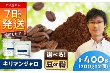 キリマンジャロコーヒー(粉)　モンデュール農園　200g×2 / 珈琲 コーヒー キリマンジャロ / 瀬戸市 / Ｃｏｆｆｅｅ　ＳＡＫＵＲＡ [BBAB135]