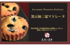 黒豆和三盆マドレーヌ　12コ入