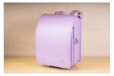 牛革ランドセル　色：ラベンダー（フラットファイル対応サイズ）