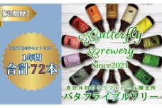 楽器シリーズのクラフトビールが毎月１回6本1年間届きます。（計12回）