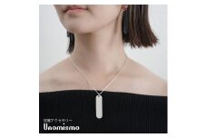 【Unomismo】琺瑯アクセサリー 「BN2(ネックレス45)」　ホワイト