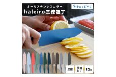 【サクラピンク】包丁だって彩り豊かに！オールステンレスのカラー包丁「haleiro（ハレイロ）」サントク