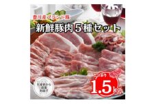 「とよかわみー豚」5種のバラエティセット(4～5人前)【1261242】
