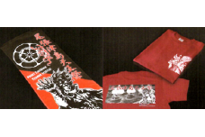 【原哲夫作画】尾張津島天王祭限定「いくさの子」オリジナルTシャツ【Sサイズ】＆スポーツタオル
