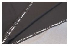 尾州産 秋冬物・高級紳士礼服地(タキシードクロス) 兒玉毛織(株)製 濃染加工Super120'sウール使用 ウール100%