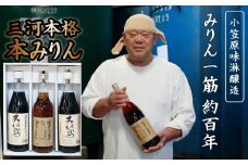 三河本格本みりん3本セット　H038-005
