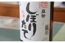 【令和6年初しぼり】清酒曻勢 しぼりたて生酒 1.8L×1本【本数限定・冬季限定】 日本酒1.8l 地酒　H020-023
