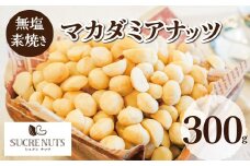 無塩で素焼きのマカダミアナッツ 無添加 300g 直火焙煎 栄養豊富 おつまみ おやつ 大満足 チャック付き 美容 健康 人気 高リピート　H059-094