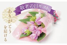 【2025年 敬老の日】暑さに強い花　クルクマの花束　H092-050