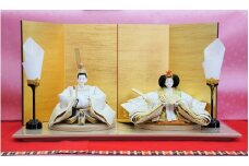 【完全受注生産】平安天鳳作 ひな人形 京都西陣袋帯 〈ローブデコルテ〉 雛人形　H067-014