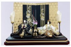 【完全受注生産】平安天鳳作 ひな人形 京都西陣織 〈春の宴〉 雛人形　H067-016
