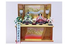 【完全受注生産】平安天鳳作 ひな人形 屋久杉使用　有職雛 〈伏見〉 雛人形　H067-019
