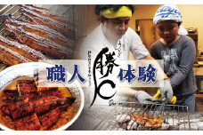 うなぎ職人体験　家族でうなぎを焼いてみよう　三河一色産 鰻 うなぎ 家族 体験 学習 勉強 知識 H189-009
