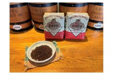 【グラウンド（挽いた状態）でお届け】【飲み比べセット】ホット専用 コーヒー豆400g（200g×2種） ～お家で楽しむ自家焙煎の香り高いコーヒー～ H163-030