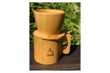 No.080 HINOKI Drippe＆MUG ／ ヒノキ 木工 ドリッパー マグカップ 愛知県