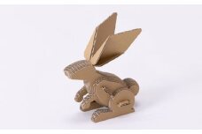 No.216 段ボール製工作キット　干支シリーズ　ウサギ ／ インテリア 情操教育 愛知県