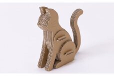 No.225 段ボール製工作キット　動物シリーズ　ネコ ／ インテリア 情操教育 愛知県