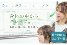 No.288 （M）カット、カラー、トリートメント ／ 体験チケット サロン ミディアムヘア 愛知県