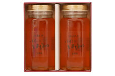 いわたの 国産天然はちみつ 250g 上百花 2本セット(化粧箱入り)