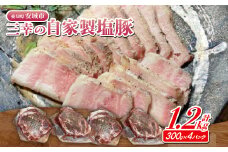 三幸の自家製塩豚　300g×4【1568034】