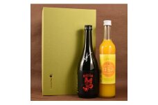 山崎醸　純米大吟醸原酒「DREAM]＆みかんのお酒「はるみ」・Y049-15-1