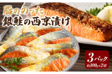 脂ののった＜銀鮭＞西京漬け・K281