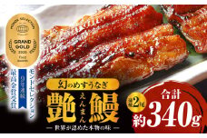 三河一色産　幻のめすうなぎ艶鰻　蒲焼2尾・T116