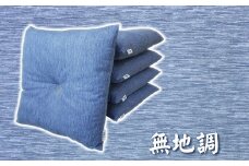 【G0477】座布団 5枚組 高島ちぢみ：配送情報備考　無地調