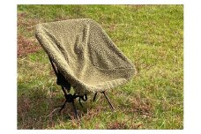 【G0512】赤外線を吸収して暖かくなる難燃ボアのチェアカバーSサイズ：配送情報備考　カーキー