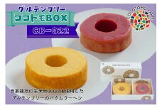 17-23_自家製生米粉100%のしっとりバウムクーヘンが人気　ココトモBOX　CB-022｜バウムクーヘン お米 米粉 ソフト 白米 いちご セット 詰め合わせ スイーツ デザート ココトモ プチギフトバームクーヘン ヘルシー グルテンフリー愛知 尾張