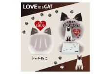3-10_飛び出すねこ付箋 【NEKO-ppyJr.】(ネコッピージュニア) シャムねこ｜付箋 飛び出す ポップアップ 付せん シャムネコ シャムねこ 文具 メモ プレゼント 猫 ねこ 動物 かわいい しかけ メモ帳 ギフト 子供 子ども 孫 大人
