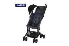 87-3_ベビーカー TOBERU（デニム）｜カトージ KATOJI ブランド 子育て お出かけ デニム 青 お散歩 子ども 子供 旅行 キッズ 兄弟 姉妹 コンパクト スタイリッシュ おしゃれ 赤ちゃん ベビー ベビーカー 機内 軽量 コンパクト 持ち運び レインカバー 収納バッグ B型ベビーカー