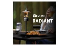 29-10_【EVOKE/イヴォーグ公式】 RADIANT ラディアント キャンプ用ランタン（グレー）｜ ランタン LED 充電式 ledランタン ランタンled ランタンシェード ランタンスタンド ランタン 照明 ライト コンパクト かわいい おしゃれ キャンプ アウトドア 懐中電灯 小型 RADIANT ラディアント 災害 防災 愛知県 岐阜県 名古屋 acct EVOKE