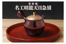 【常滑焼】名工昭龍天目急須