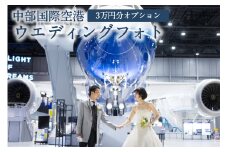 中部国際空港ウエディングフォト基本プランオプション（３万円分利用）