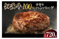 知多牛100％手作りハンバーグ　120g×6個入り