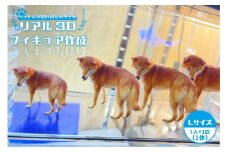 【寄附前に来社が必要な返礼品となります】ペットとの思い出をカタチに　リアル3Dフィギュア作成　Lサイズ【1人＋ペット1匹】